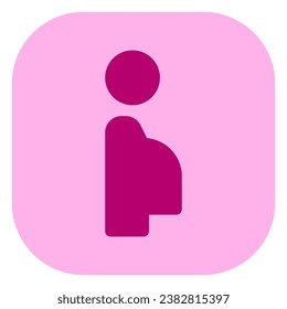 Editable pregnant woman priority seat vector icon. Part of a big icon set family. Perfect for web and app interfaces, presentations, infographics, etc