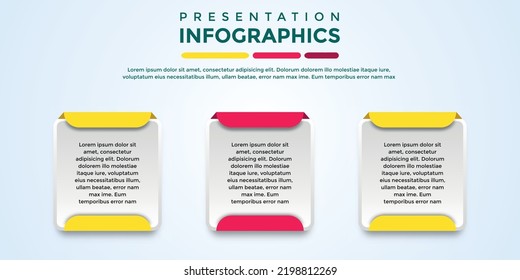 editable presentation infographic template eps file