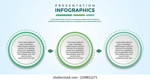 editable presentation infographic template eps file