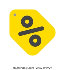 Editable price tag, discount label vector icon. Part of a big icon set family. Perfect for web and app interfaces, presentations, infographics, etc
