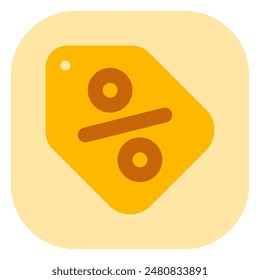 Editable price tag, discount label vector icon. Part of a big icon set family. Perfect for web and app interfaces, presentations, infographics, etc
