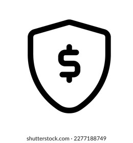Editable protection, security, insurance vector icon. Part of a big icon set family. Finance, business, investment, accounting. Perfect for web and app interfaces, presentations, infographics, etc