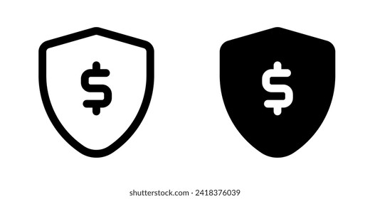 Editable protection, security, insurance vector icon. Part of a big icon set family. Finance, business, investment, accounting. Perfect for web and app interfaces, presentations, infographics, etc