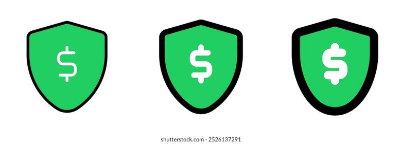 Protección editable, seguridad, icono de Vector de seguros. Parte de una gran familia de iconos. Finanzas, negocios, inversiones, contabilidad. Perfecto para interfaces de Web y App, presentaciones, infografías, etc