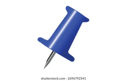 Editable Pushpin Vector e ilustración para su uso.
