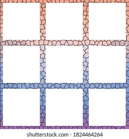 editable puzzle template for social media post templates.