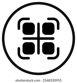 Editable qr code scanner vector icon. Part of a big icon set family. Perfect for web and app interfaces, presentations, infographics, etc