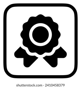 Editable quality badge vector icon. Part of a big icon set family. Perfect for web and app interfaces, presentations, infographics, etc