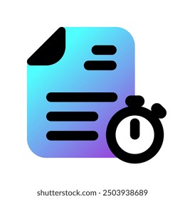 Editable quiz, examination, test, vector icon. School, education, survey. Part of a big icon set family. Perfect for web and app interfaces, presentations, infographics, etc