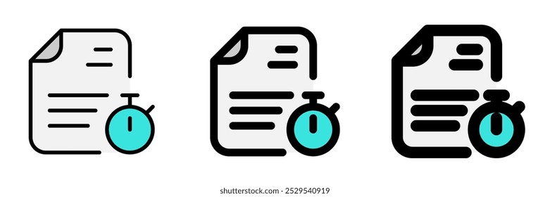 Teste, exame, teste, ícone de vetor editável. Escola, educação, pesquisa. Parte de uma grande família de conjuntos de ícones. Perfeito para interfaces web e app, apresentações, infográficos, etc
