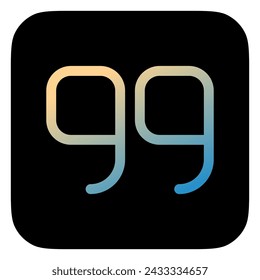 Editable quotation mark vector icon. Part of a big icon set family. Perfect for web and app interfaces, presentations, infographics, etc