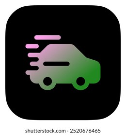 Editable racing game, racing car vector icon. Video game, game elements. Part of a big icon set family. Perfect for web and app interfaces, presentations, infographics, etc