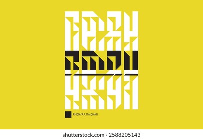 Editable Ramadan Poster With Futuristic Style