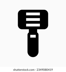 Editable razor vector icon. Barbershop, lifestyle, grooming. Part of a big icon set family. Perfect for web and app interfaces, presentations, infographics, etc