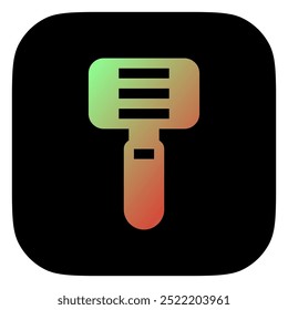 Icono de Vector de la maquinilla de afeitar editable. Peluquería, estilo de vida, aseo. Parte de una gran familia de iconos. Perfecto para interfaces de Web y App, presentaciones, infografías, etc