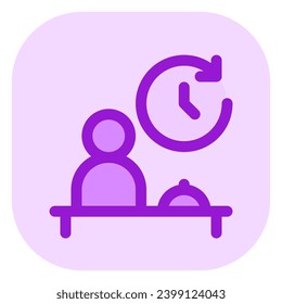 Editable receptionist vector icon. Part of a big icon set family. Perfect for web and app interfaces, presentations, infographics, etc