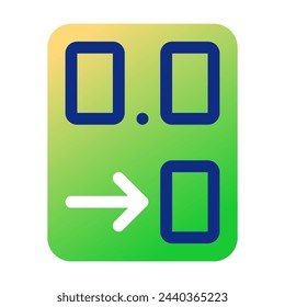 Editable reduce decimal place vector icon. Part of a big icon set family. Perfect for web and app interfaces, presentations, infographics, etc