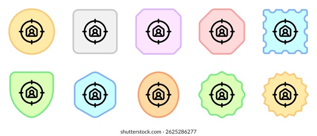 Editable remote work, headhunting, hiring vector icon. Remote work, job, profession, freelance. Part of a big icon set family. Perfect for web and app interfaces, presentations, infographics, etc