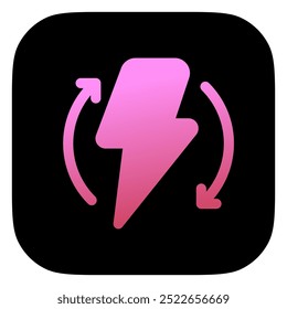 Editable renewable, sustainable, energy vector icon. Environment, ecology, eco-friendly. Part of a big icon set family. Perfect for web and app interfaces, presentations, infographics, etc