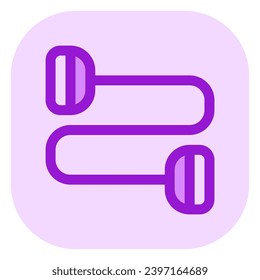 Editable resistance band vector icon. Part of a big icon set family. Perfect for web and app interfaces, presentations, infographics, etc