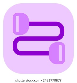 Editable resistance band vector icon. Part of a big icon set family. Perfect for web and app interfaces, presentations, infographics, etc