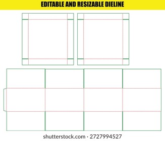 Modelo de linha editável e redimensionável para projetos de design