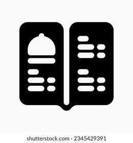 Editable restaurant menu vector icon. Food, restaurant. Part of a big icon set family. Perfect for web and app interfaces, presentations, infographics, etc