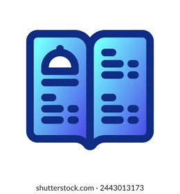 Editable restaurant menu vector icon. Food, restaurant. Part of a big icon set family. Perfect for web and app interfaces, presentations, infographics, etc