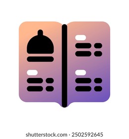 Editable restaurant menu vector icon. Food, restaurant. Part of a big icon set family. Perfect for web and app interfaces, presentations, infographics, etc