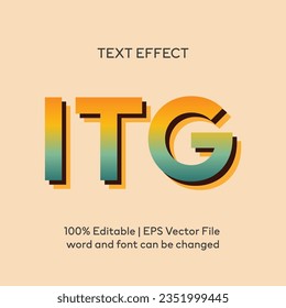 Editable Retro text effect 3d text style effect mockup template