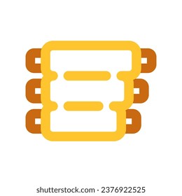 Editable ribs bbq vector icon. Part of a big icon set family. Perfect for web and app interfaces, presentations, infographics, etc