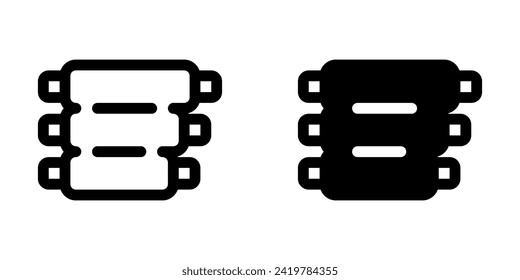 Editable ribs bbq vector icon. Part of a big icon set family. Perfect for web and app interfaces, presentations, infographics, etc