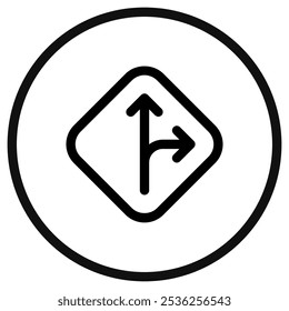 Editable road sign vector icon. Map, location, navigation. Part of a big icon set family. Perfect for web and app interfaces, presentations, infographics, etc