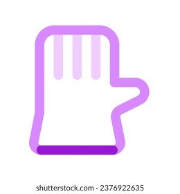 Editable rubber gloves vector icon. Part of a big icon set family. Perfect for web and app interfaces, presentations, infographics, etc