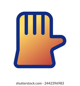 Editable rubber gloves vector icon. Part of a big icon set family. Perfect for web and app interfaces, presentations, infographics, etc