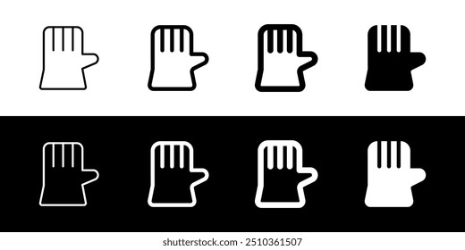 Editable rubber gloves vector icon. Part of a big icon set family. Perfect for web and app interfaces, presentations, infographics, etc