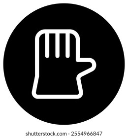 Editable rubber gloves vector icon. Part of a big icon set family. Perfect for web and app interfaces, presentations, infographics, etc