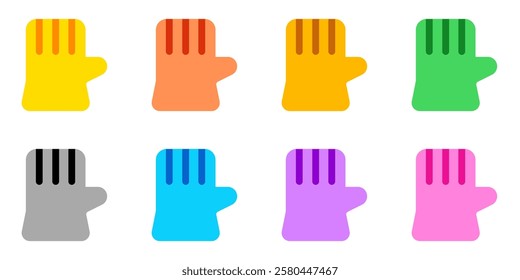 Editable rubber gloves vector icon. Part of a big icon set family. Perfect for web and app interfaces, presentations, infographics, etc