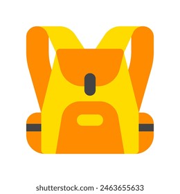 Editable rucksack, backpack vector icon. Part of a big icon set family. Perfect for web and app interfaces, presentations, infographics, etc