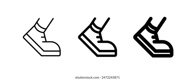 Editable running vector icon. Part of a big icon set family. Perfect for web and app interfaces, presentations, infographics, etc