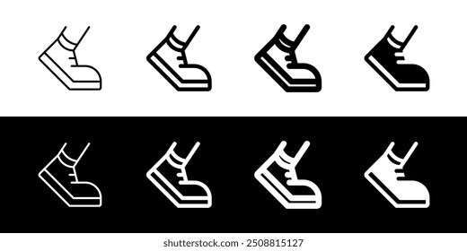 Editable running vector icon. Part of a big icon set family. Perfect for web and app interfaces, presentations, infographics, etc