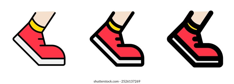 Editable running vector icon. Part of a big icon set family. Perfect for web and app interfaces, presentations, infographics, etc