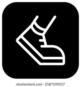 Editable running vector icon. Part of a big icon set family. Perfect for web and app interfaces, presentations, infographics, etc