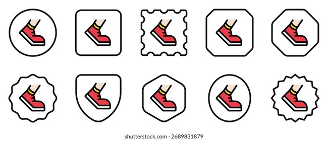 Editable running vector icon. Part of a big icon set family. Perfect for web and app interfaces, presentations, infographics, etc