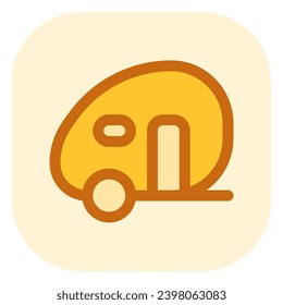 Editable rv trailer vector icon. Vehicles, transportation, travel. Part of a big icon set family. Perfect for web and app interfaces, presentations, infographics, etc