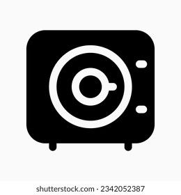 Editable safebox, deposit box, saving vector icon. Part of a big icon set family. Finance, business, investment, accounting. Perfect for web and app interfaces, presentations, infographics, etc
