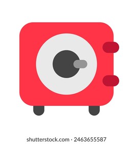 Editable safebox, deposit box, saving vector icon. Part of a big icon set family. Finance, business, investment, accounting. Perfect for web and app interfaces, presentations, infographics, etc