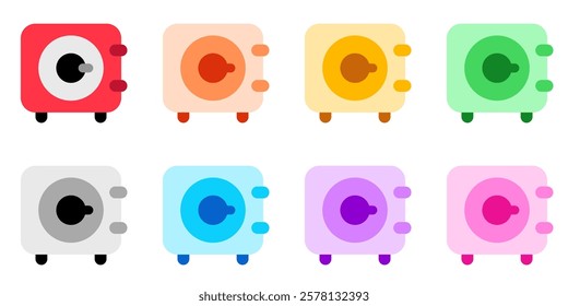 Editable safebox, deposit box, saving vector icon. Part of a big icon set family. Finance, business, investment, accounting. Perfect for web and app interfaces, presentations, infographics, etc