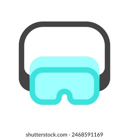 Editable safety goggle, eye protection vector icon. Construction, tools, industry. Part of a big icon set family. Perfect for web and app interfaces, presentations, infographics, etc