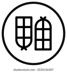 Editable salami vector icon. Part of a big icon set family. Perfect for web and app interfaces, presentations, infographics, etc